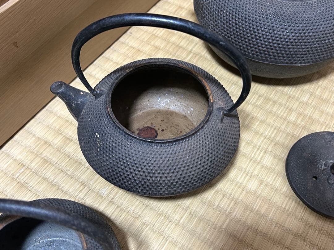 計3点　南部鉄瓶/南部鉄器/他　鉄瓶