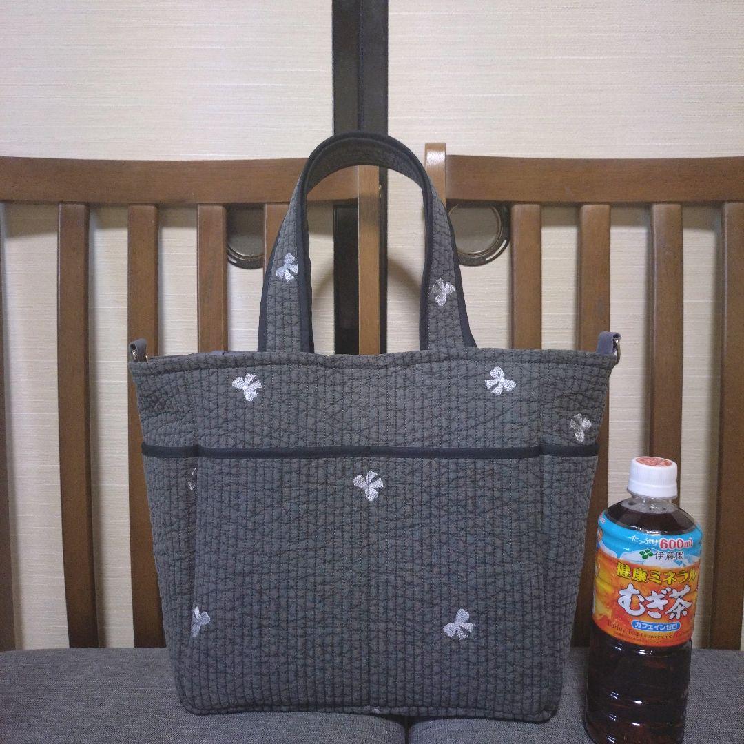 ポケットいっぱいヌビバッグ　ハンドメイド