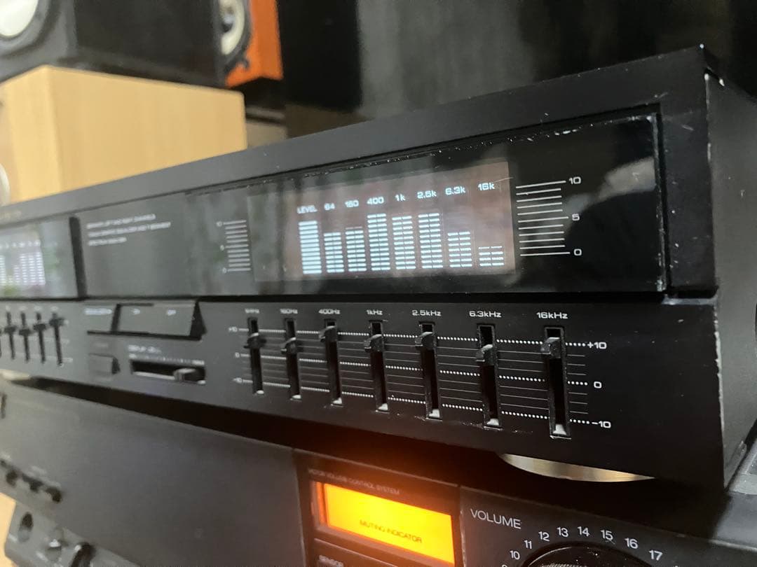 【動作品】ONKYO ステレオグラフィックイコライザー PE-77X