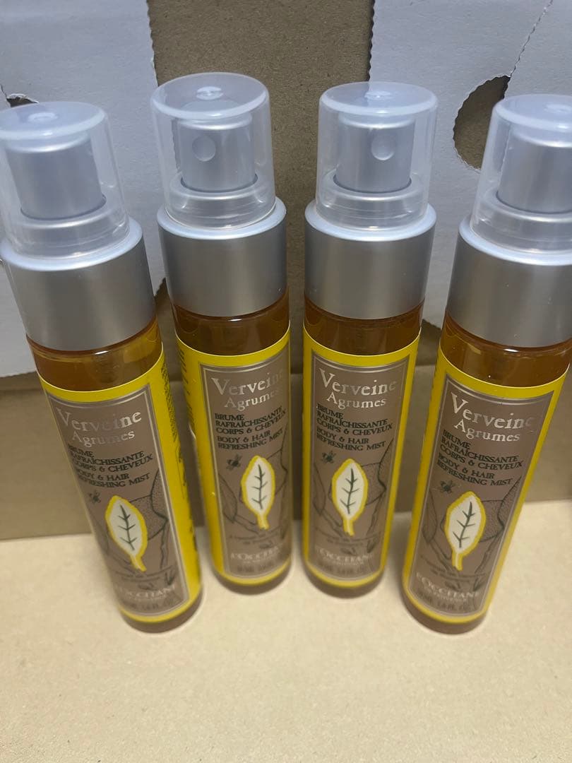 L'OCCITANE ヴァーヴェンヌ ヘアミスト 50ml 4本セット