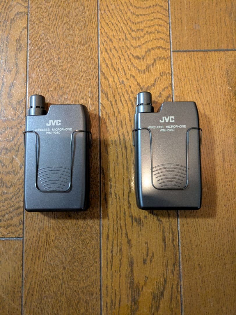 JVC ワイヤレスマイク wm-p970 ×2本　wm-p980 ×2本