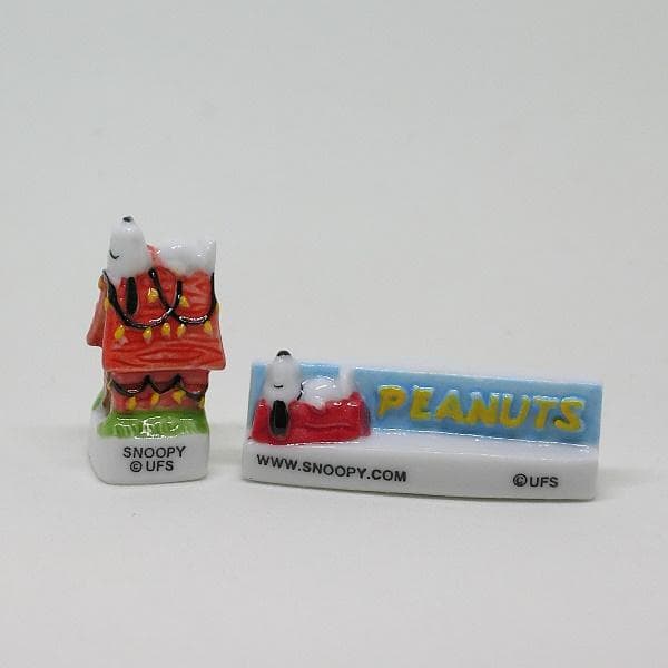 Snoopy（スヌーピー）のフェーヴ／全10個／2003年／ポースレン製