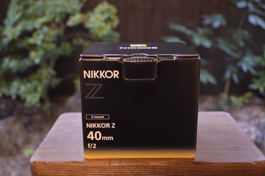 【極美品】NIKKOR Z 40mm f2 単焦点レンズ