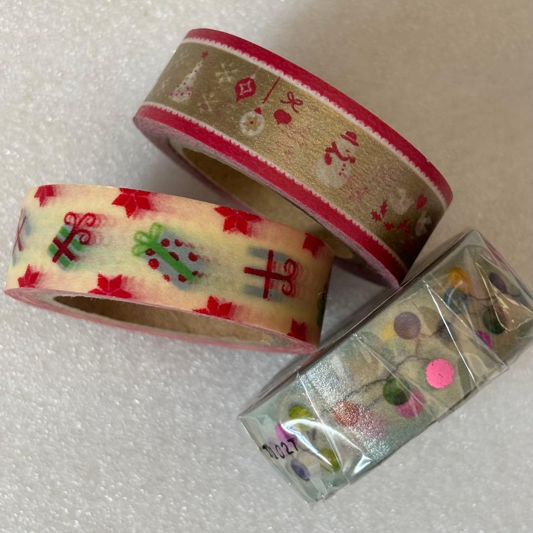 mtとマークス　クリスマスマスキングテープ