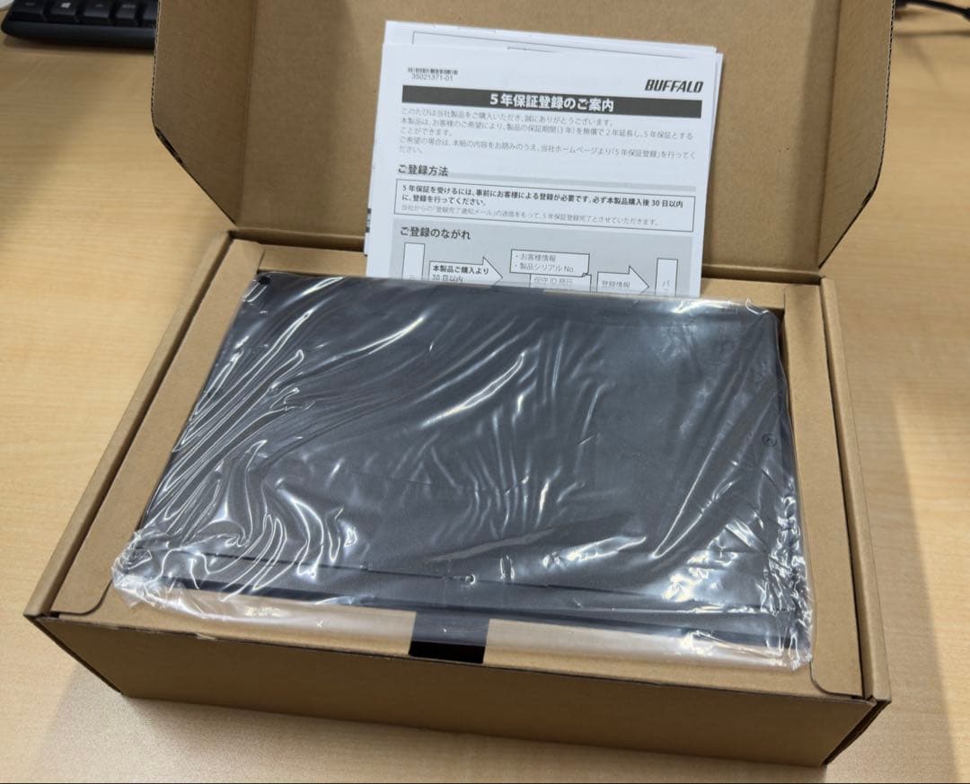 PoE HUB Buffalo BS-GU2105P アンマネージスイッチ