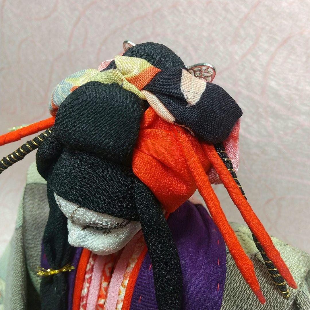 ちりめん細工 創作人形 花魁