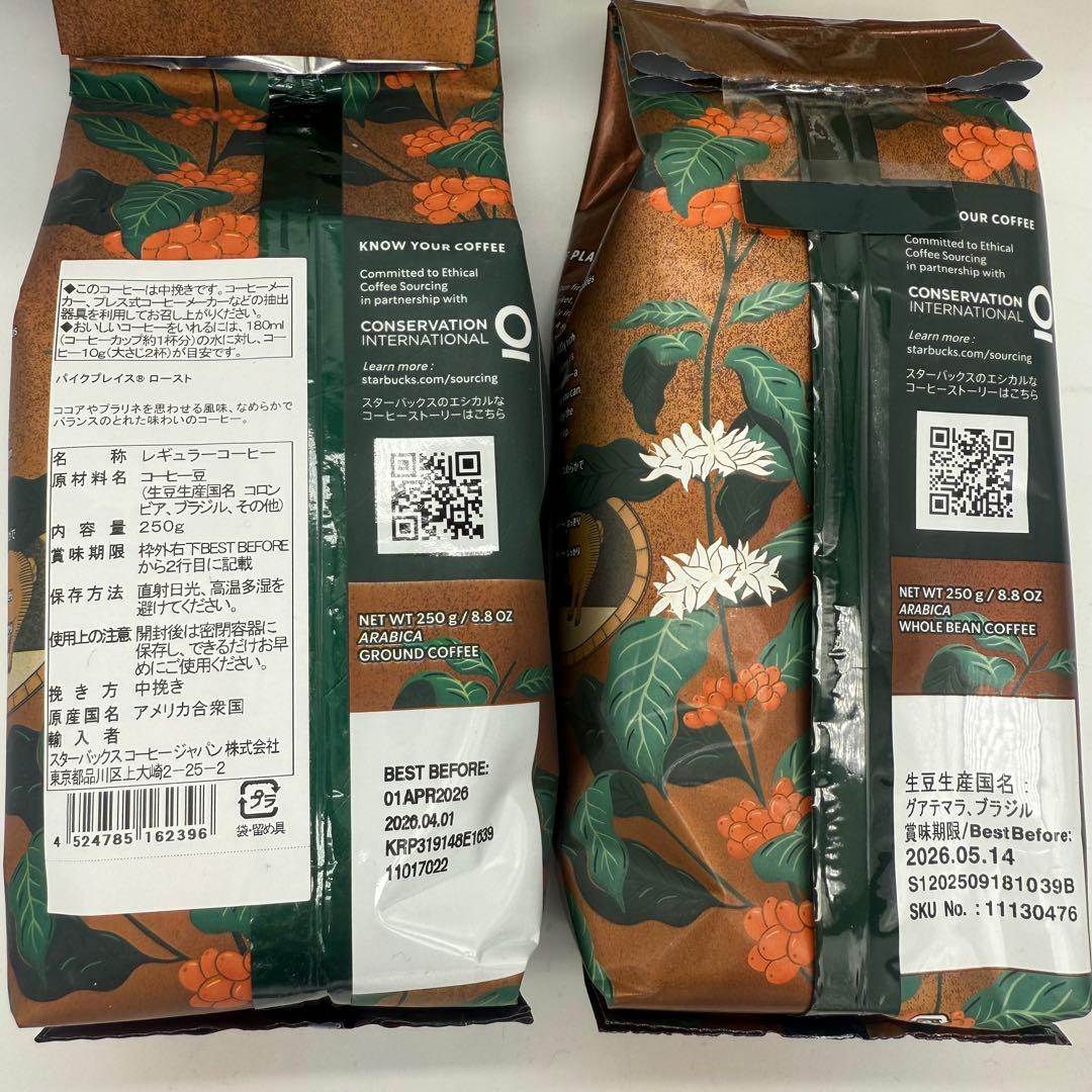 Starbucks スターバックス　福袋　2026 パイクプレイスロースト