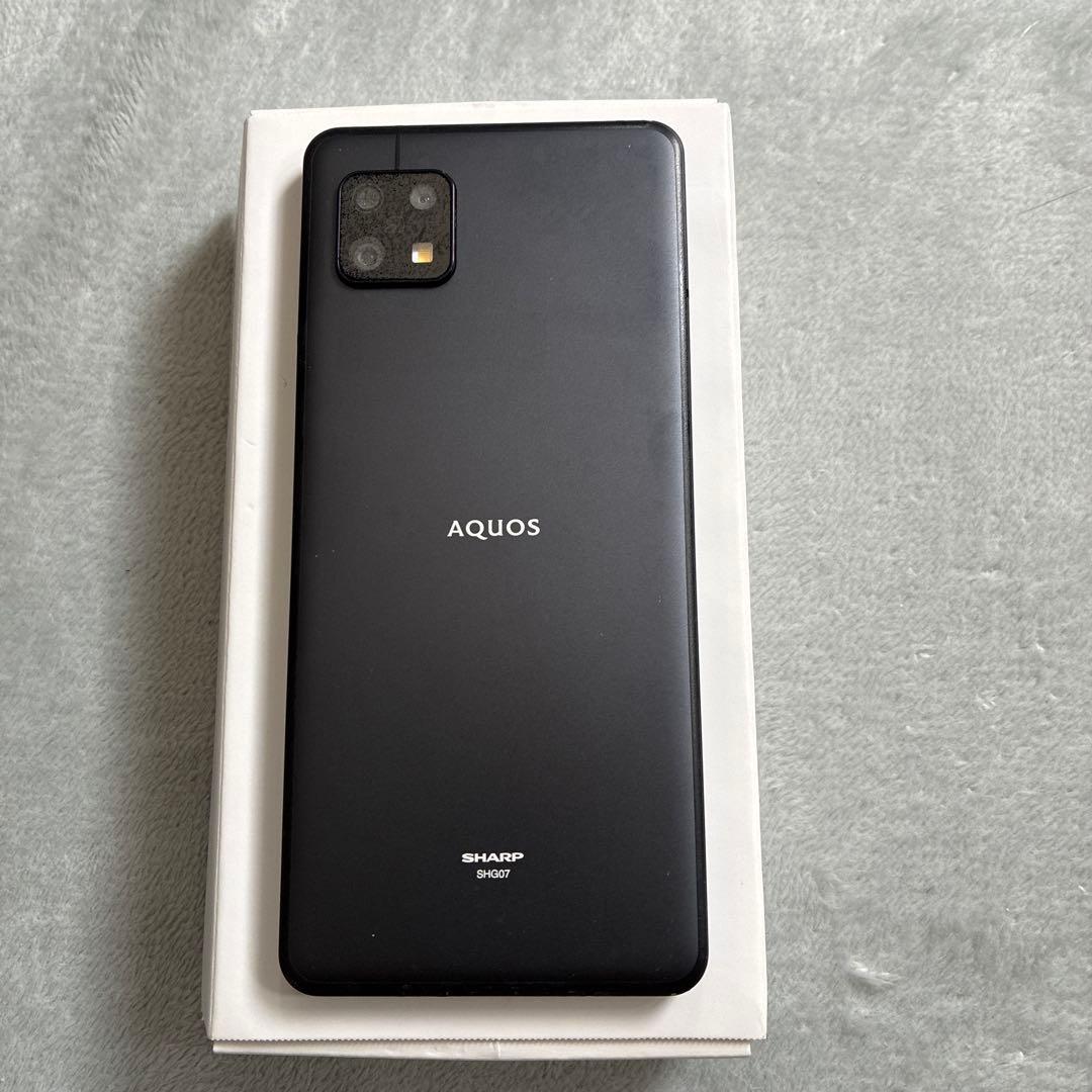 SHARP AQUOS SENSE 6 SHG07 ブラック 本体