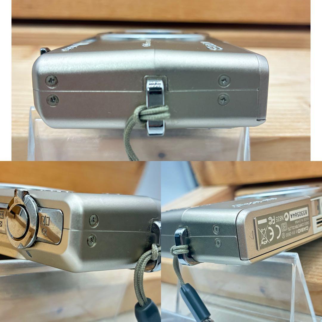 美品CASIO EXILIM EX-Z600 コンパクトデジタルカメラ ゴールド