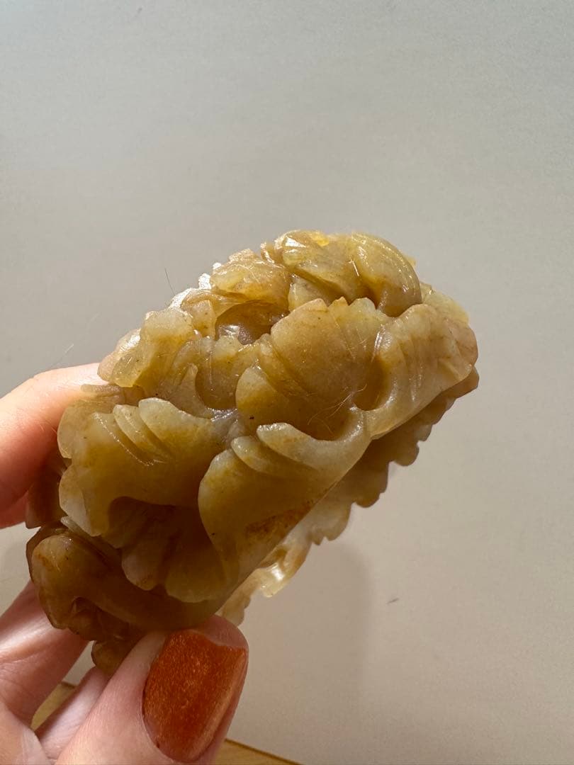 春節祭　花開冨貴　糖色原石バングル