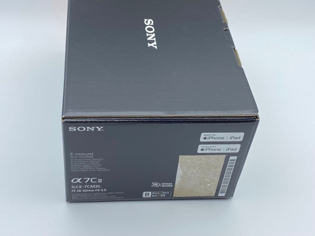 SONY α7C II ILCE-7CM2L ブラック ズームレンズキット 新品