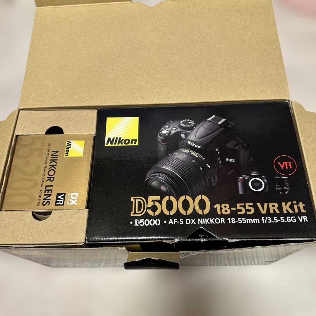 Nikon D5000 ダブルズームキット 美品