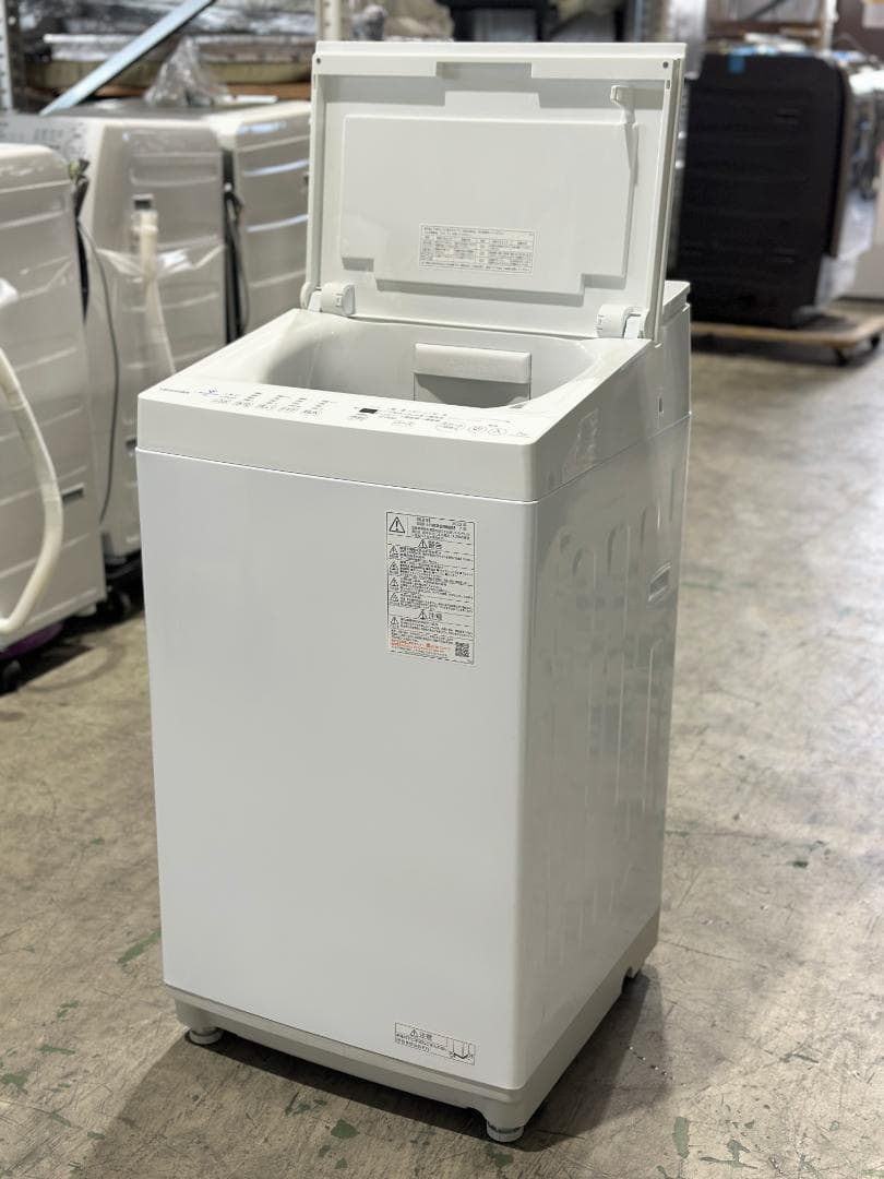 新生活　ファミリー向け　東芝■全自動洗濯機　7kg　AW-7DH2　2023年製