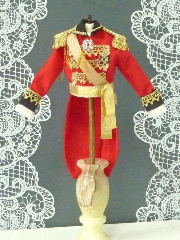 宝塚歌劇 男役衣装風『オスカル赤色軍服』