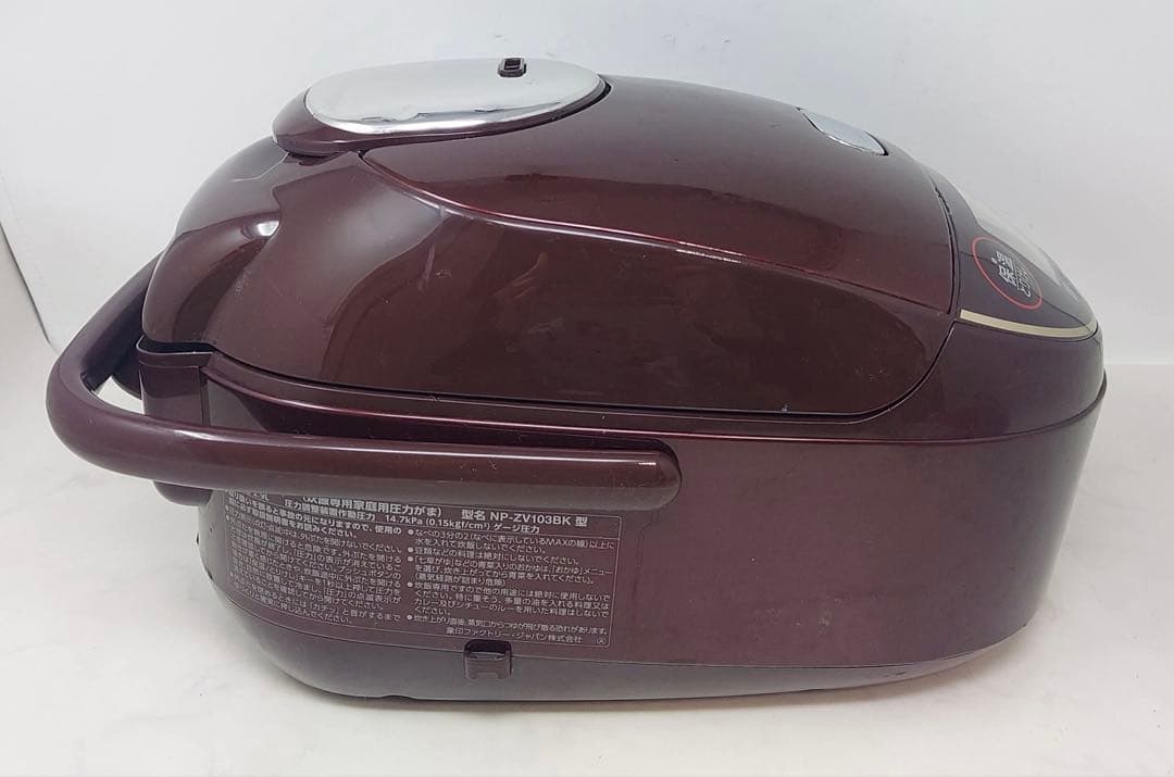 象印 圧力IH炊飯ジャー 5.5合炊き NP-ZV103BK 2021年製