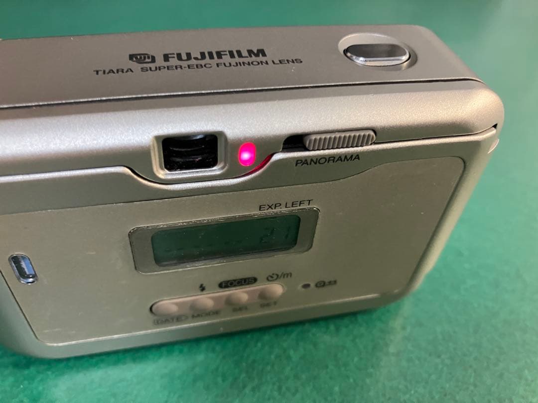 FUJIFILM TIARA II コンパクトカメラ シルバー