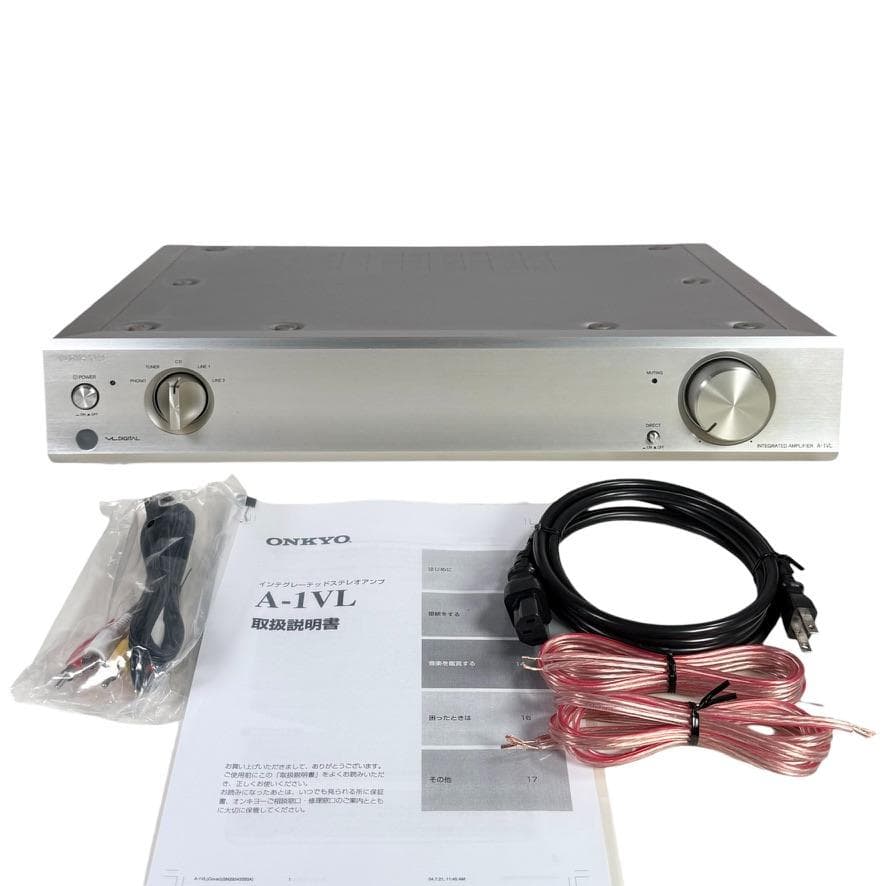 ONKYO プリメインアンプ 200W+200W A-1VL(S) /シルバー