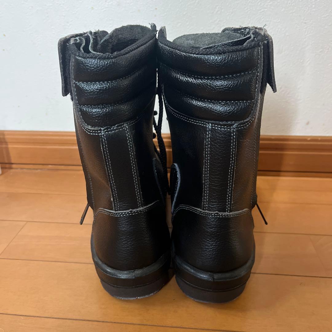 Rubbertec ブラック安全靴 ハイカット