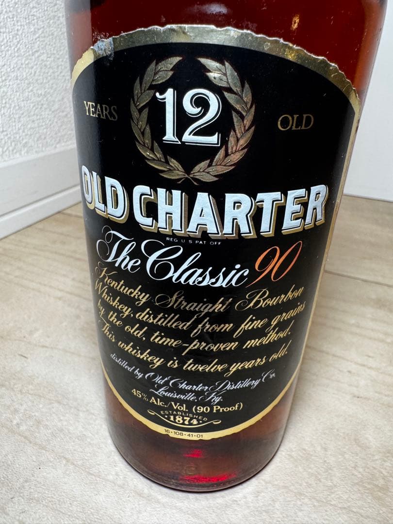 【新品未開栓】OLD CHARTER オールドチャーター 12年 バーボン 古酒