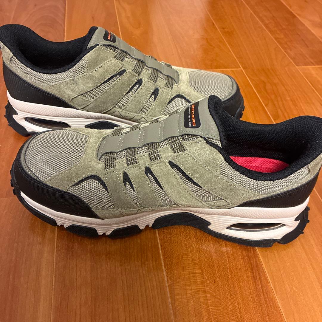 SKECHERS Carbon Nano 706 安全靴 グレー/ブラック