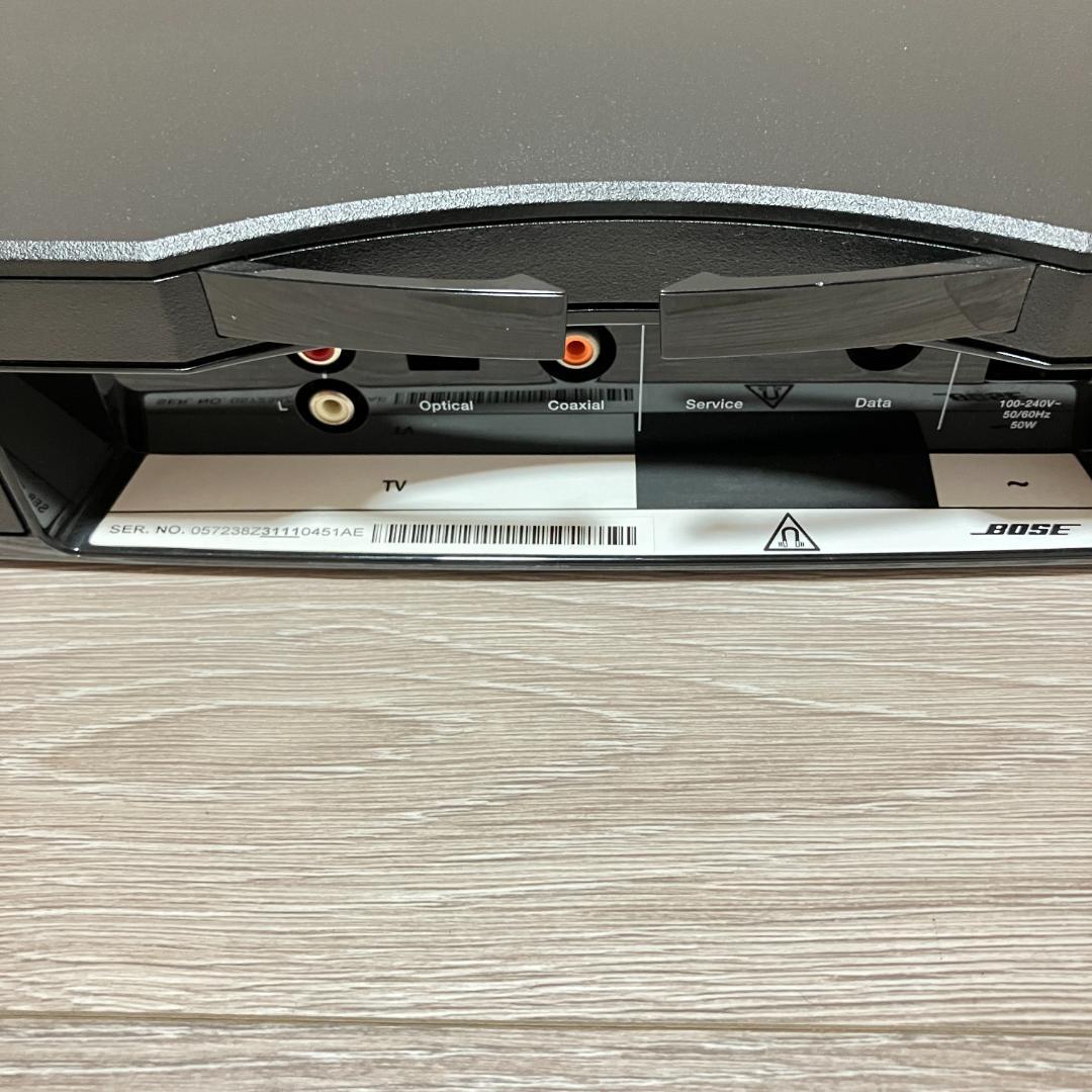 美品 BOSE Solo TV sound system スピーカー テレビ 黒